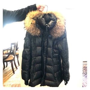 Sam Fur Trimmed Coat Size Youth Large